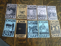 1960's  Chum Charts (10)