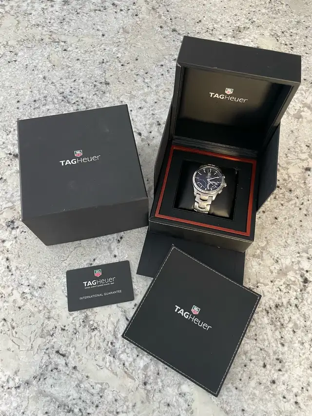 TAG Heuer Link Calibre S CJF7110.BA0592 Chronograph Men Watch in Jewellery & Watches in City of Montréal - Image 3