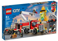 LEGO City L’unité de commandement des pompiers, Ensemble de cons