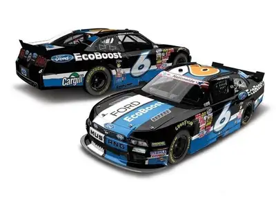 2013 Trevor Bayne #6 Ford Ecoboost Iowa Race Winner Mustang 1/24, View more