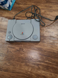 Two Playstation 1 systems. 50 each. Comes with power supply 