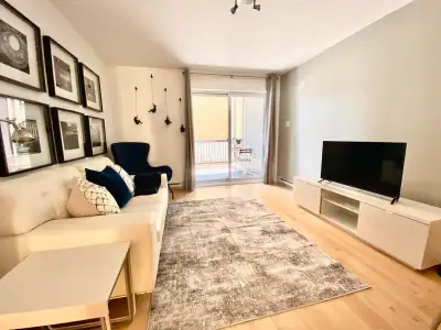 Condo 3 ½ meublé à louer – 2928 rue de Rouen, Montréal