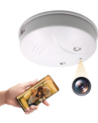 Camera Smoke Detector WiFi HD 1080P Spy Camera Wireless