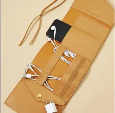 Glass Ladder & Co. Katherine Tech Organizer Roll – Travel Pouch, View more