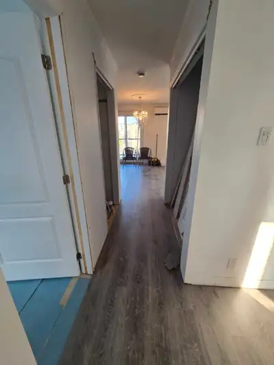 Condo en rénovations et bientôt prêt 4 1/2 BEAUPORT