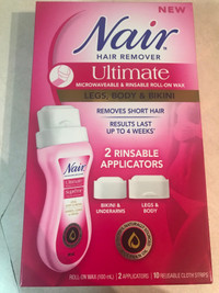 Nair roll-on wax and applicator 