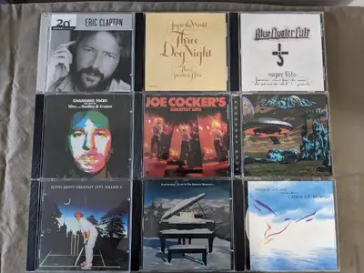 Assorted Blues. Rock, Pop CD's. All 9 for $5.00., View more