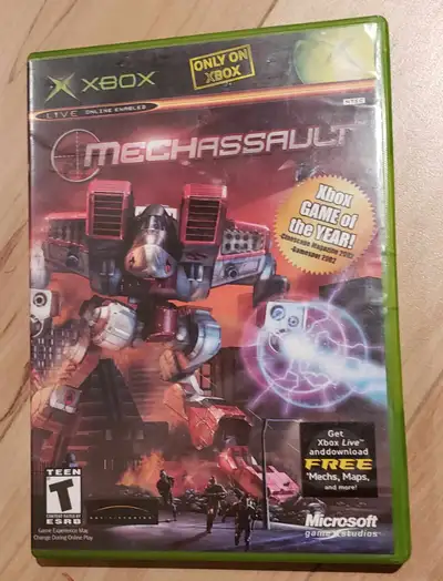 Jeu Xbox original MechAssault - Complet avec manuel et étui, View more