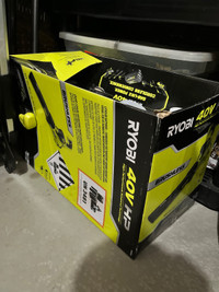 New Cordless Ryobi Blower Batery and Charger  