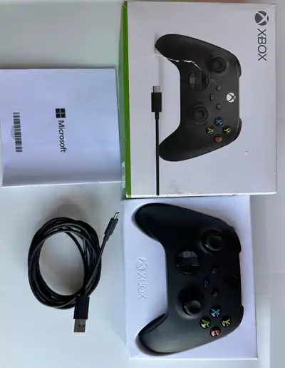 NEW XBOX WIRELESS CONTROLLER + USB-C CABLE, View more