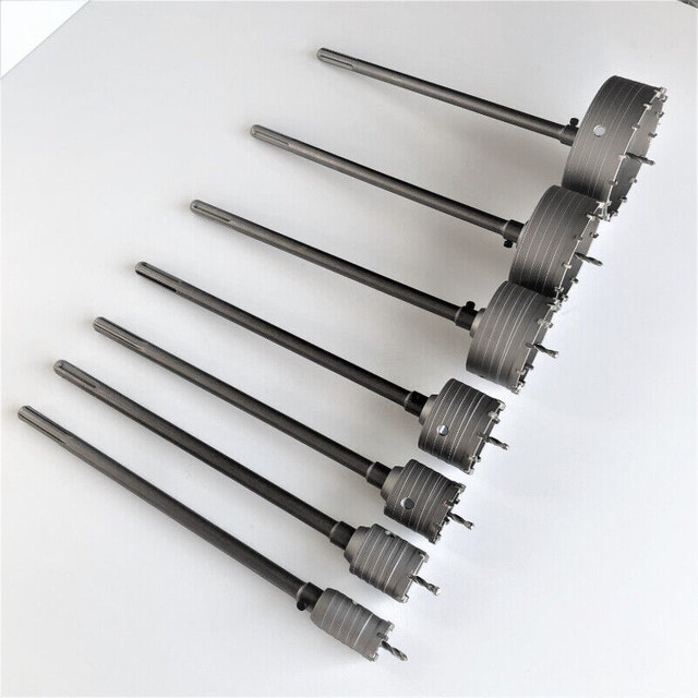 SDS Plus, SDS Max Concrete Carbide Hole Saws for Rotary hammer Power