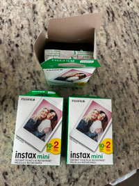 Fujifilm  nstax Mini Instant film. 10x2.
