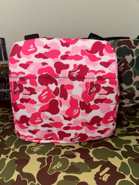 Pink Bape Lunch Bag