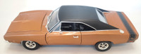 1:18 Diecast Hot Wheels 1969 Dodge Charger R/T Mopar Brown NB