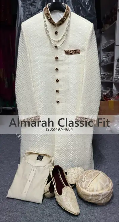 Traditional Pakistani Men's Garb, View more