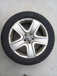 VW Tiguan wheels and tires