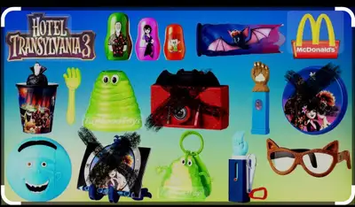 Set of 10 2018 Hotel Transylvania McDonald’s Happy Meal Toys, View more