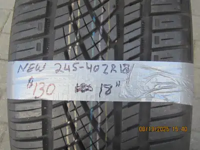 THERE ARE 3 TIRE AND THEY ARE 18 INCHES, BUT DIFFERENT SIZE PLEASE LOOK AT THE PICTURES. BRAND NEW C...