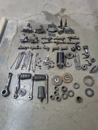 After 45 years of restoring ,and rebuilding Harley ironhead Sportsters I am Retiring. These pictures...