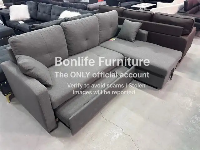 sectional sofa bed on sale  in Couches & Futons in Markham / York Region - Image 2