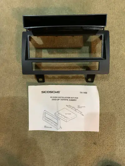 For sell Car Stereo Radio CD Player Install Dash Mount Panel Bezel in very Good condition for Coroll...
