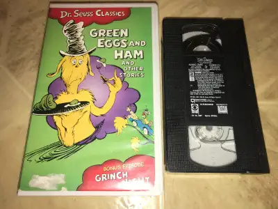 Dr. Seuss GREEN EGGS AND HAM and other stories VHS Clam Shell, View more