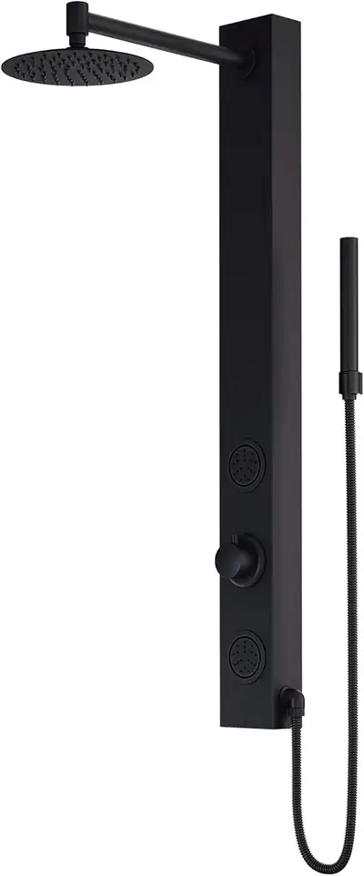 VIGO VG08016MB Gardenia Shower Massage Panel, View more