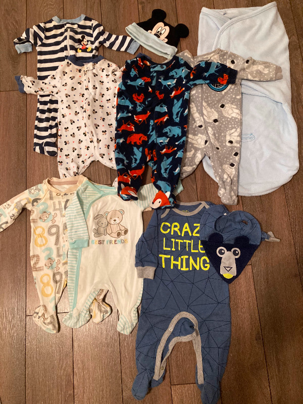 Lot de vêtement bébé garçon | Vêtements - 0 à 3 mois | Longueuil/Rive Sud |  Kijiji