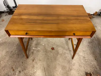 West Elm Mid-Century Mini Desk – Solid Walnut–Rare/Discontinued, View more