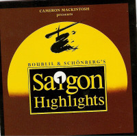 MISS SAIGON - HIGHLIGHTS CD BOUBLIL SCHONBERG BROADWAY MUSICAL