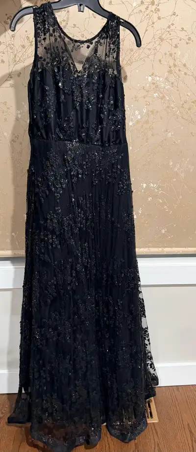 Black prom dress in excellent condition, View more