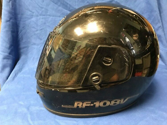 AS IS Used Shoei Motorcycle helmet Large 7-3/8 - 7-1/2 RF108V in Motorcycle Parts & Accessories in Oakville / Halton Region - Image 3
