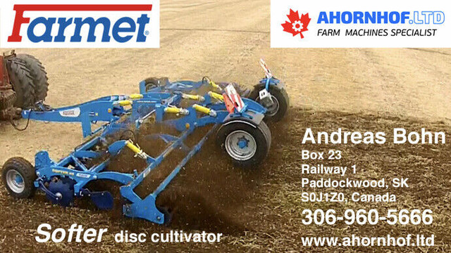 high speed disc cultivator Farmet in Farming Equipment in Prince Albert - Image 4