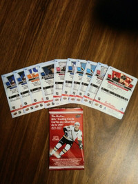 NHL Trading cards 2021 - 2022 (Tims) 10 cards & 5 pkg not open.