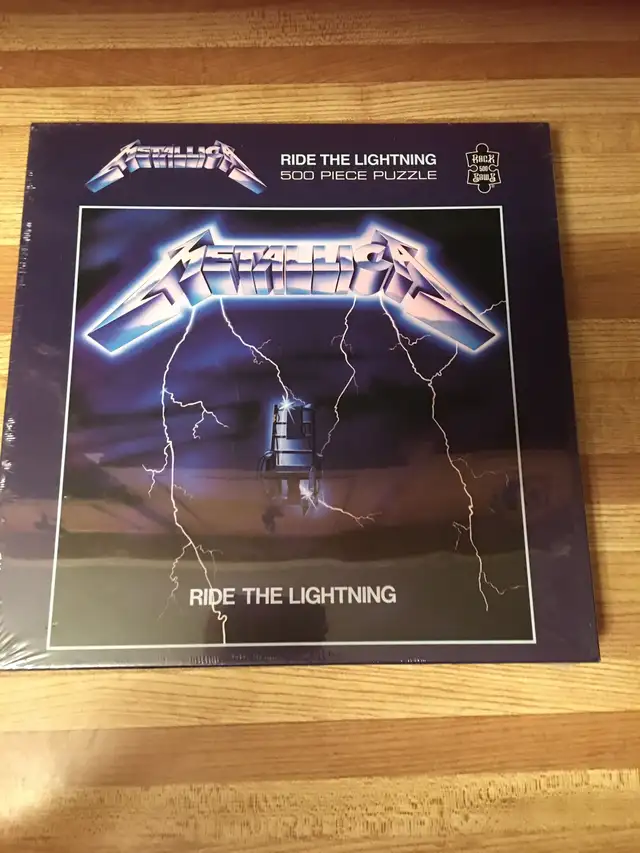 Record Album Vinyl LP-JIGSAW PUZZLES-METALLICA-$45.00 EACH in Other in City of Toronto - Image 9