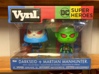 DC Vynl 2 PK Martian Manhunter & Darkseid