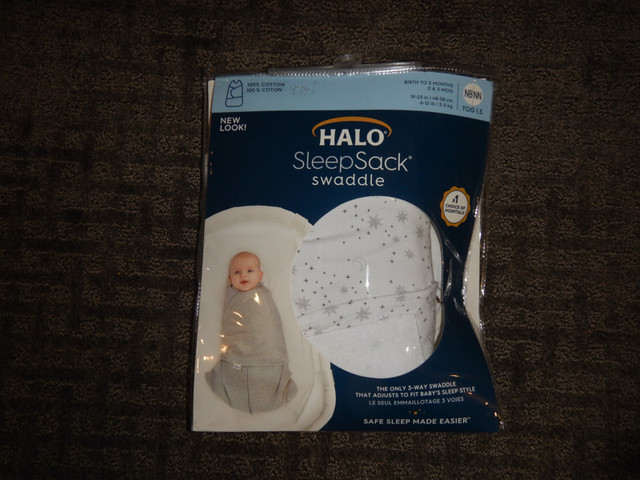 Halo Sleep Sack Swaddle, $30 in Clothing - 0-3 Months in Saskatoon