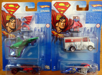Hot Wheels Superman die cast with figure $30 each