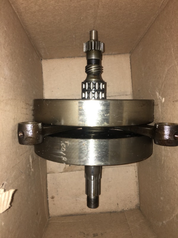 harley davidson evo crankshaft from single cam engine and parts Motorcycle Parts & Accessories
