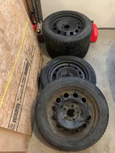 Great shape winter tires were used on 2004 BMW 3 series. Mounted and balanced. Selling as no longer...