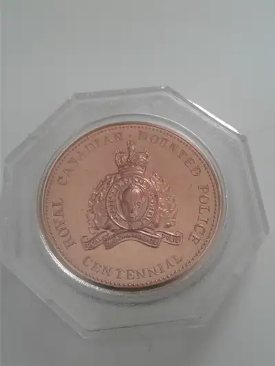 1973 RCMP Centennial Token Coin-Sealed, View more