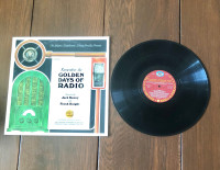 Vintage Record Radio Nostalgia Vinyl Jack Benny Frank Knight
