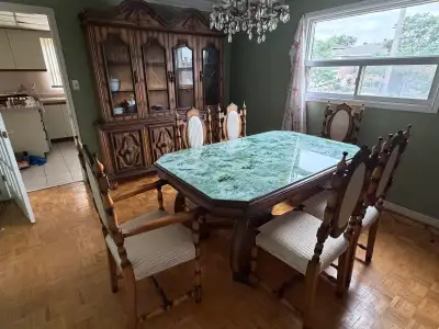 Elegant  Formal Vintage Dining Set, View more