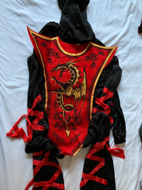 Boys Red Ninja costume