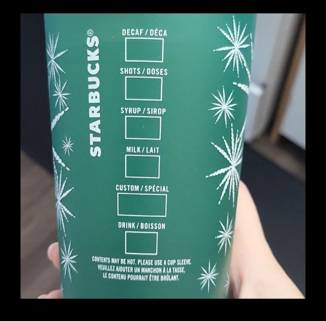 2023 Limited Edition Holiday Starbucks Cups in Kitchen & Dining Wares in Kamloops - Image 3