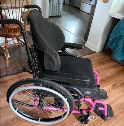 Helio C2 2018 Fuchsia wheelchair for sale. Seat: 17" x 18" Wheel height: 22" Price is firm.