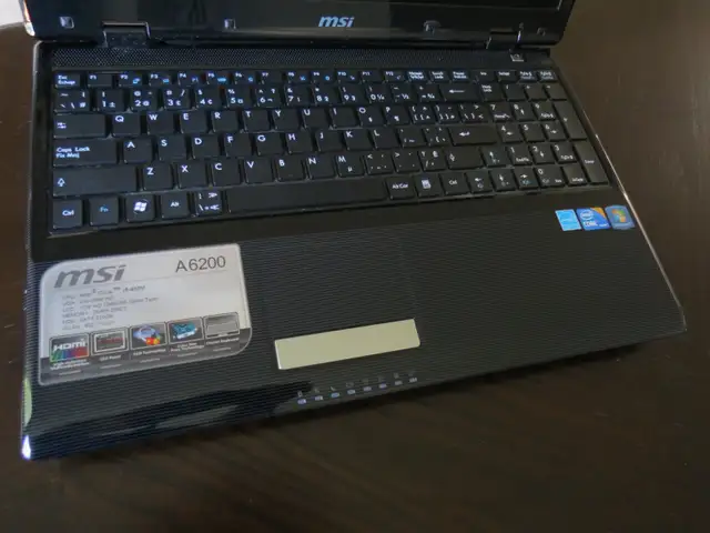 Laptop MSI 8GB, 320GB, Intel i5 CPU, LED 15.6", Windows 10 Pro in Laptops in Peterborough - Image 10