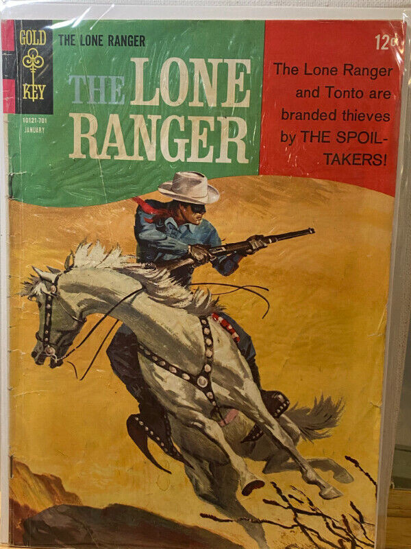 Lone Ranger (1964 Gold Key) comic books 1966-1968 in Arts & Collectibles in Vancouver - Image 3