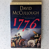 1776 by David McCullough Paperback Book