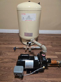 Jet pump and pressure tank